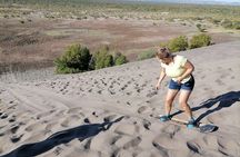 Sandboarding at the Mogote Dunes