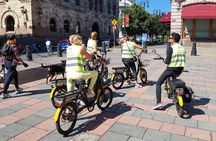 Mexico City E-Bike Tour with a taco and churros stop