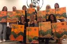Adults Art and Wine Class in Byron Bay