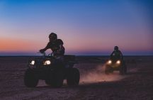 Desert Safari by Quad Bike Around Pyramids enjoying Sunset or Sunrise 