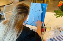 Wine and Painting Workshop Experience in Brussels