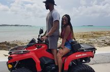 Half Day 2 Ride 1 ATV Nassau Tour w/Beach Stop+Free Port Pickup