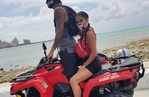 Half Day 2 Ride 1 ATV Nassau Tour w/Beach Stop+Free Port Pickup