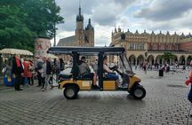 Krakow: Old Town Sightseeing by Golf Cart and Wawel Castle Guided Tour