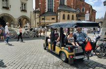 Krakow: Old Town Sightseeing by Golf Cart and Wawel Castle Guided Tour