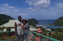 Land Combo Mud Bath Waterfalls Pitons Chocolate and Rum