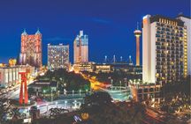 Scenic San Antonio Small Group Night Tour w/Riverwalk Boat Cruise