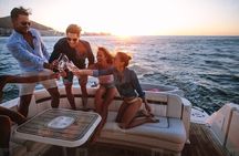 Cabo Arch Sunset Private Yacht Tour plus Dinner and Drinks