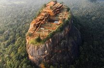 From Kandy: Sigiriya Rock Fortress and Cave Temple Tour