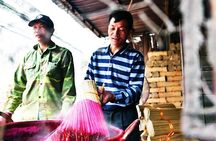 Handmade Incense Making Activity in local village from Hanoi