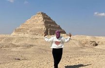 Private Tour To Sakkara Pyramids, Memphis City & Dahshur Pyramids.