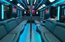 Open Bar Party Bus Nightclub Crawl in Las Vegas