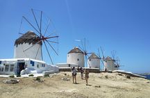 Walking Tour in Mykonos Town & Secluded Beach Picnic