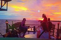 Sunset Dinner and drinks with a Floating Village cruise 