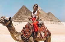 Grand Egyptian Museum,Giza Pyramids,Sphinx,Camel Ride&Lunch 