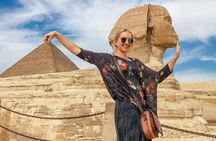 Private Tour to Giza Pyramids,Sphinx,Egyptian Museum&local lunch 