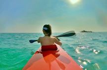 [PRIVATE CHARTER] SEA-KAYAKING along HALF-MOON BAY & SUNSET DRIFTING & DINNER
