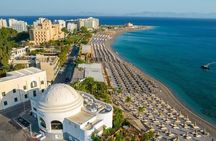 Private tour of Rhodes landmarks with beach time