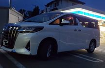 Luxury van Ride to famous car meet up spot Daikoku