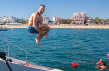 All inclusive fun! Music, boat tour, snorkel, open bar & lunch