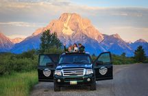 Sunset Grand Teton Wildlife Adventure