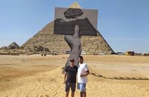 An excellent Tour to Pyramids of Giza, Memphis and Saqqara including camel ride