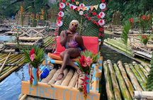 Private Montego Bay Bamboo Rafting with Limestone Foot Massage