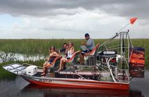  60 Minute Small Group Semi Private Everglades River Of Grass Airboat Charter