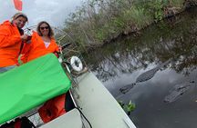  60 Minute Small Group Semi Private Everglades River Of Grass Airboat Charter