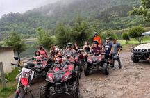 Guided ATV Tour Laguna Verde de Apaneca in El Salvador