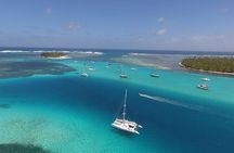 Catamaran in San Blas Islands