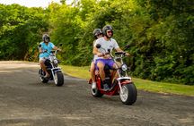 St.Lucia Beaches and Backroads Tour by Electric Big-Wheel Scooter