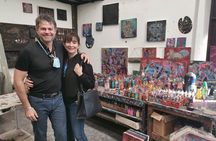 Visit to workshops and studios of contemporary art artists