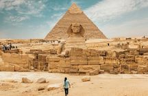 Private tour to Giza Pyramids,Sphinx,Egyptian Museum with Local Lunch