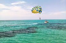 Grate River Rafting with Limestone Massage, Jet Ski and Parasailing combo tour 