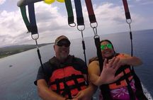 Grate River Rafting with Limestone Massage, Jet Ski and Parasailing combo tour 