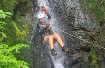 Arenal Full day Adventure:Canopy Tour, Superman, Tarzan Swing, Canyoning Rafting