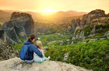 Athens: Meteora Monasteries, Caves & Coastal Stopovers with Lunch