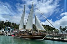 Cruising on a 100' Wooden Sail Ship in Province of Puntarenas