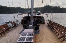 Cruising on a 100' Wooden Sail Ship in Province of Puntarenas
