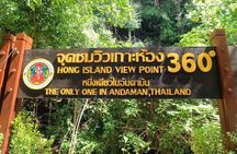 Hong Islands Day Tour and 360 Viewpoint by Longtail Boat From Krabi