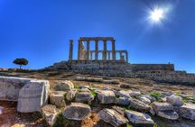 Cape Sounio, Temple of Poseidon, Athenian Riviera Private Tour from Athens
