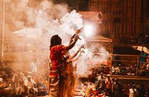 Ganges Ceremony and Boat ride at Dusk