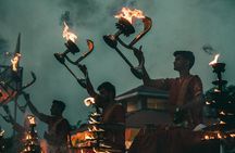 Ganges Ceremony and Boat ride at Dusk