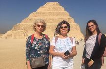 Private trip Giza pyramids, sphinx ,Sakkara Step ,Memphis ,Camel ride & Lunch
