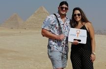  Day Tour: Giza pyramids & Sphinx & Sakkara and Memphis& Camel