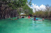 Tulum Guided ATV/Scooter, Muyil Ruins, Boat Eco, Float Down Mayan Canals + Lunch