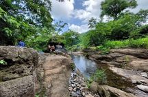 Tamanique Waterfalls Complex Trek + El Tunco Beach 