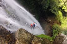 Canyoning Cascada El Tagual Waterfall 80 meters