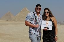 Giza Pyramids and Memphis and Saqqara and Dahshur from Cairo